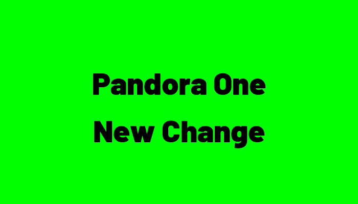 Pandora One New Change