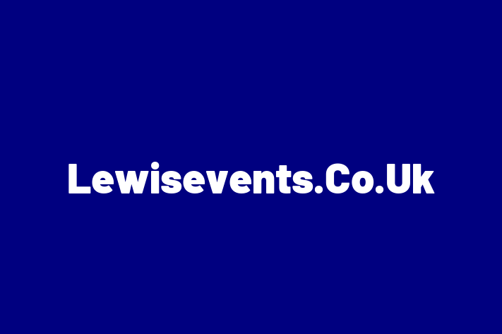 Lewisevents Co Uk