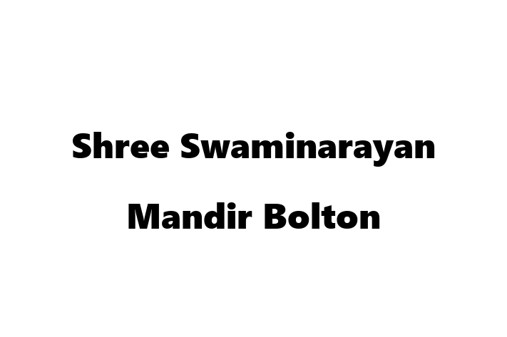 Shree Swaminarayan Mandir Bolton