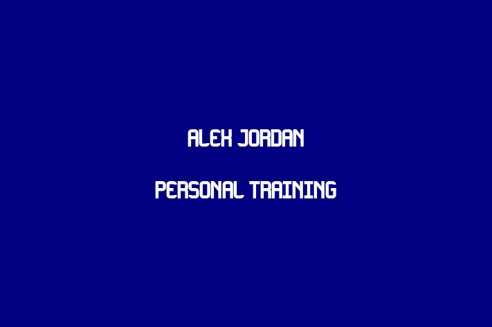 Alex Jordan Personal Training