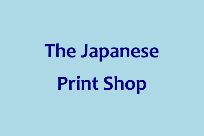 The Japanese Print Shop