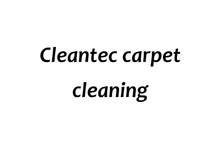 Cleantec carpet cleaning