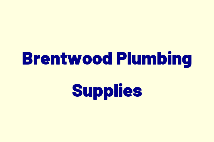 Brentwood Plumbing Supplies