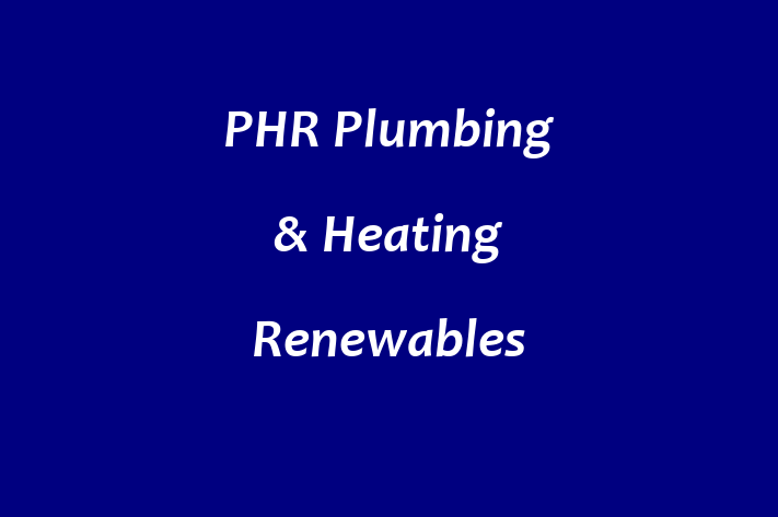 PHR Plumbing & Heating Renewables