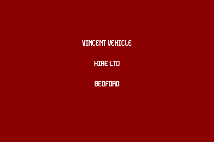 Vincent Vehicle Hire Ltd Bedford