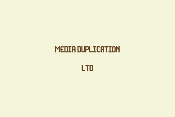 Media Duplication Ltd