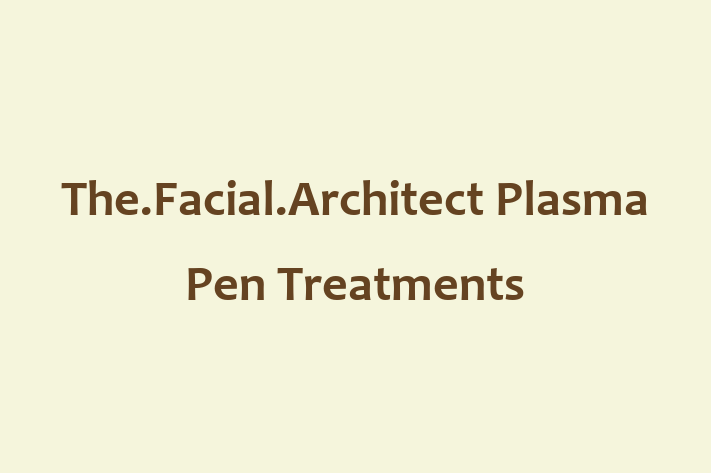 The Facial Architect Plasma Pen Treatments