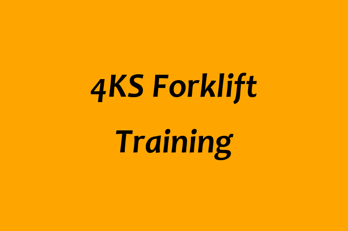 4KS Forklift Training