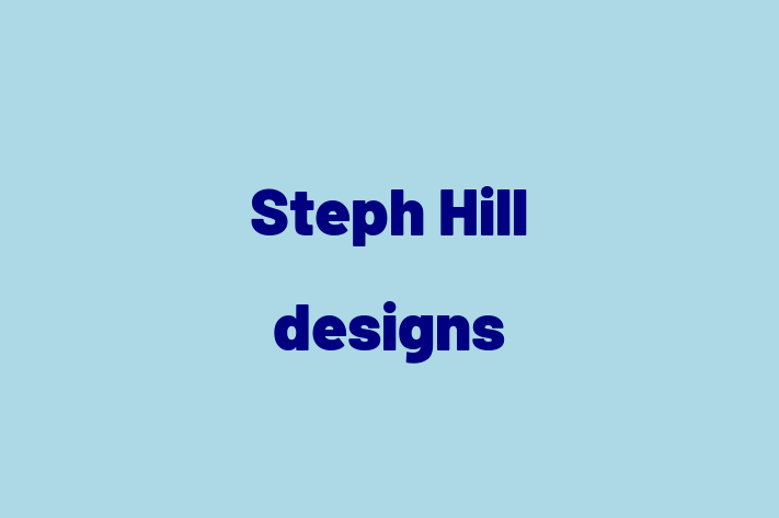 Steph Hill designs