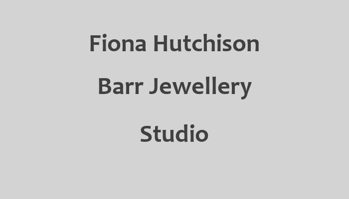 Fiona Hutchison Barr Jewellery Studio