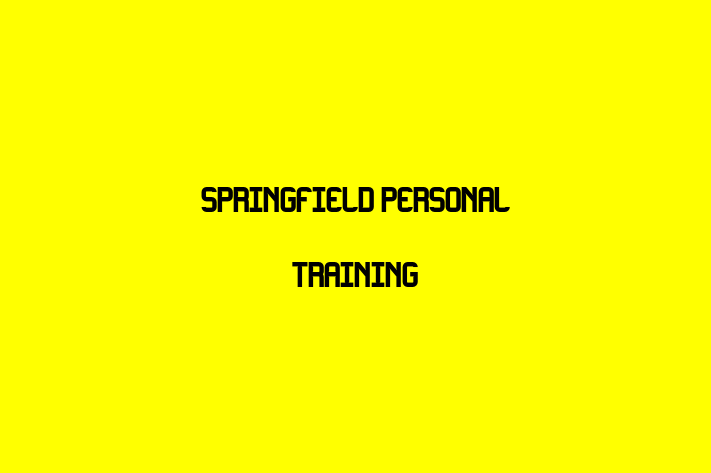 Springfield Personal Training