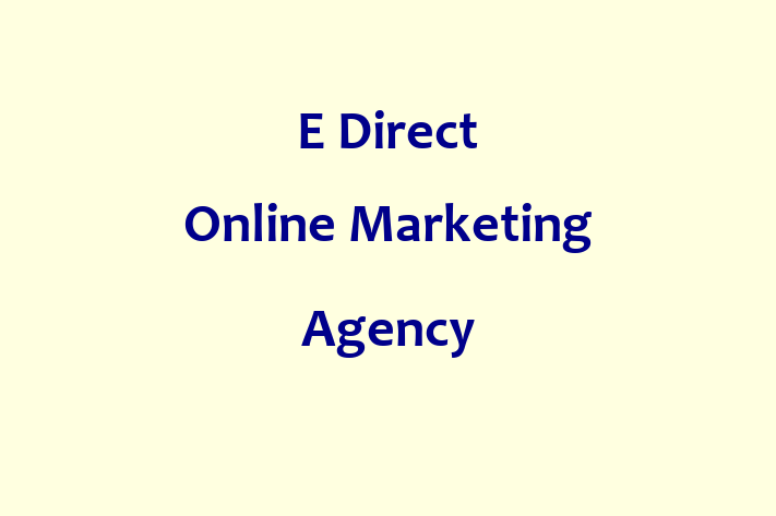 E Direct   Online Marketing Agency