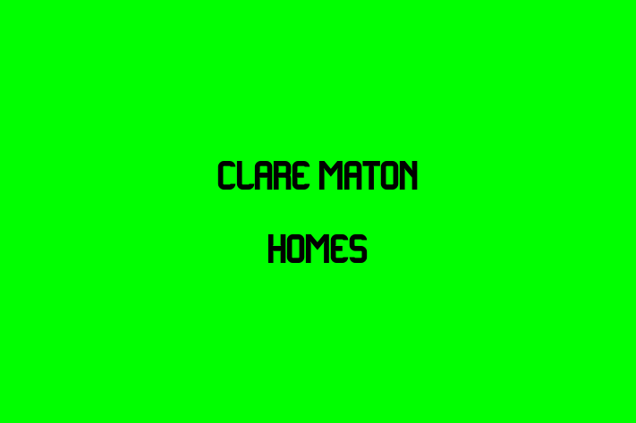 Clare Maton Homes