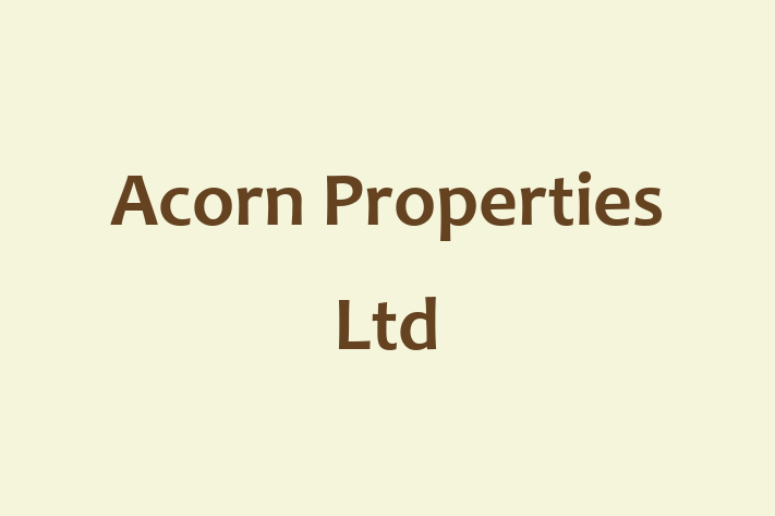 Acorn Properties Ltd