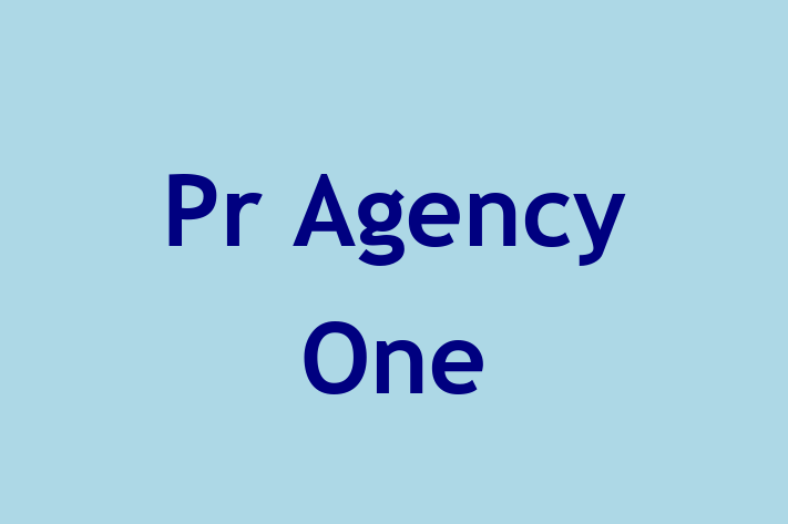 Pr Agency One