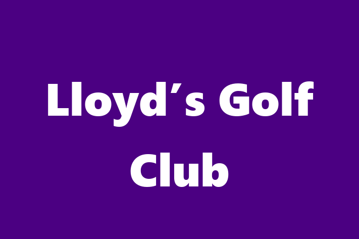 Lloyd’s Golf Club