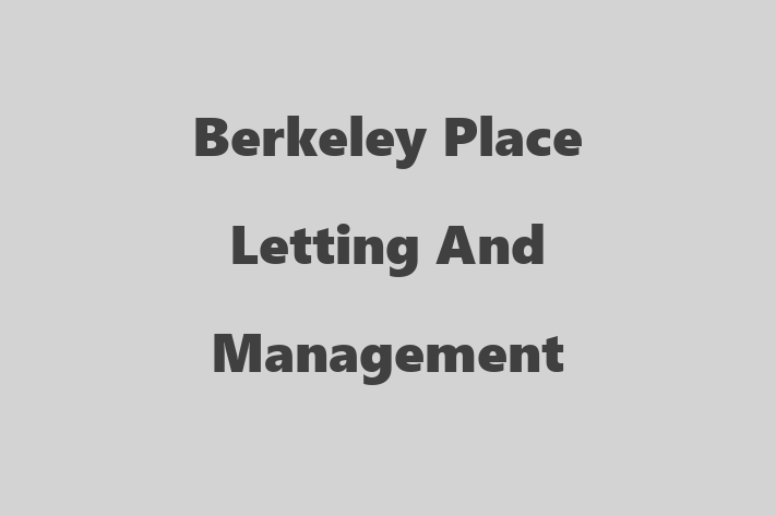 Berkeley Place Letting And Management