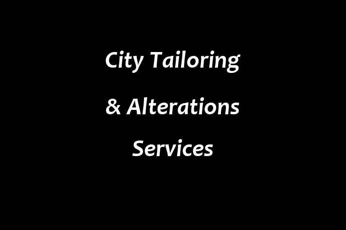 City Tailoring & Alterations Services