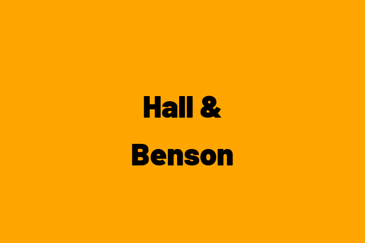 Hall & Benson