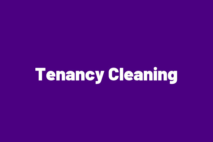 Tenancy Cleaning