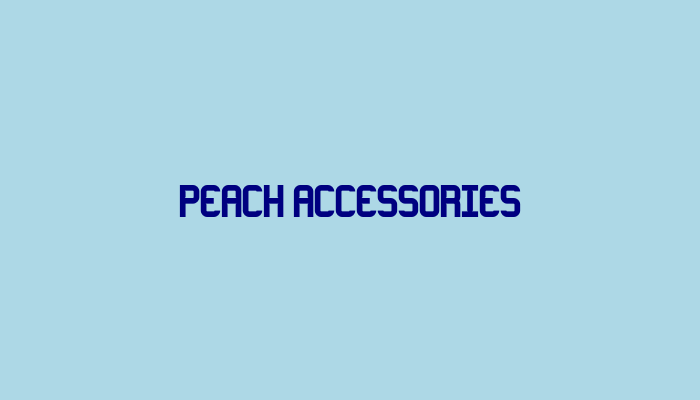 Peach Accessories