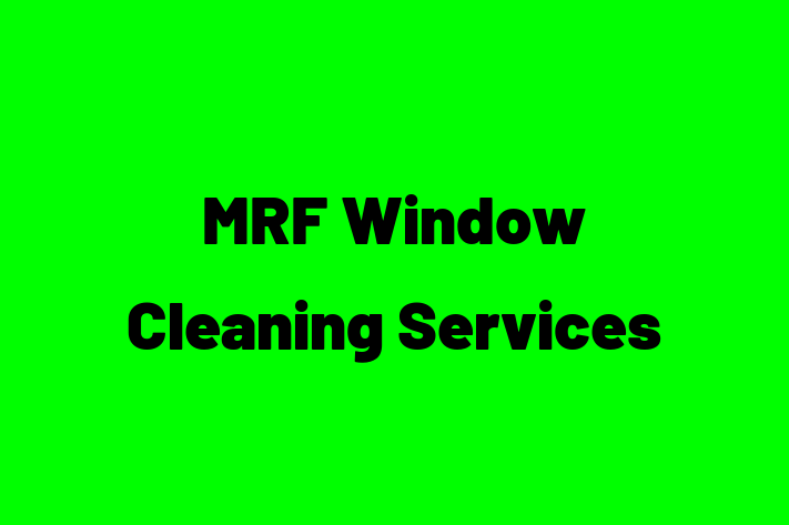 MRF Window Cleaning Services