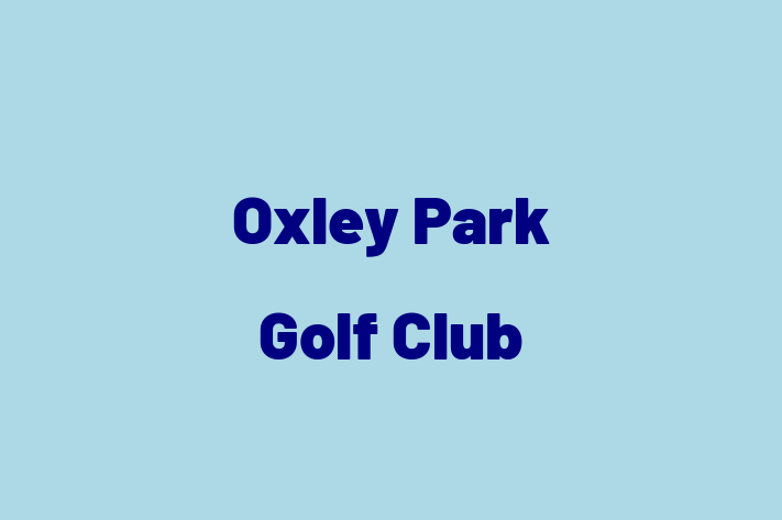 Oxley Park Golf Club