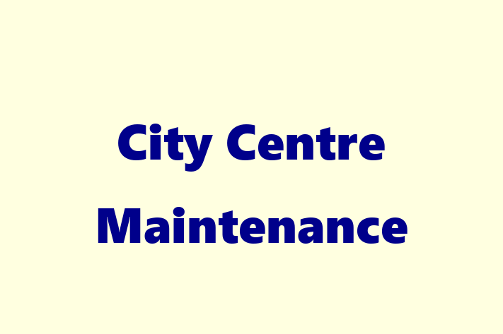 City Centre Maintenance