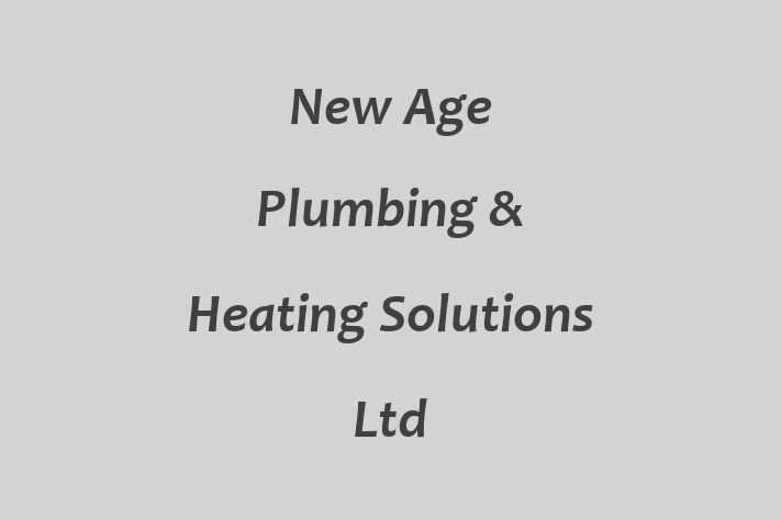 New Age Plumbing & Heating Solutions Ltd