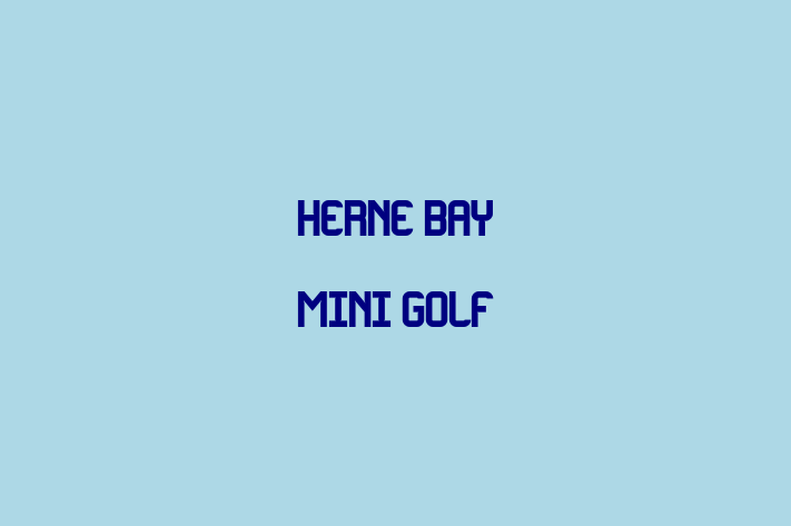 Herne Bay Mini Golf