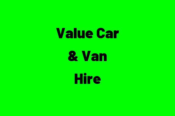 Value Car & Van Hire