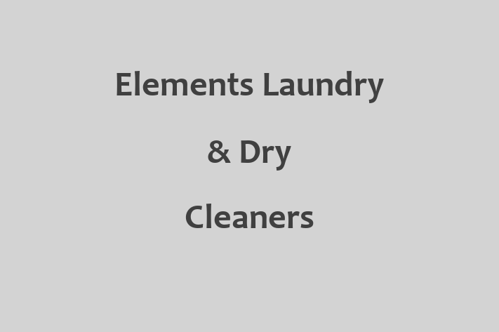 Elements Laundry & Dry Cleaners