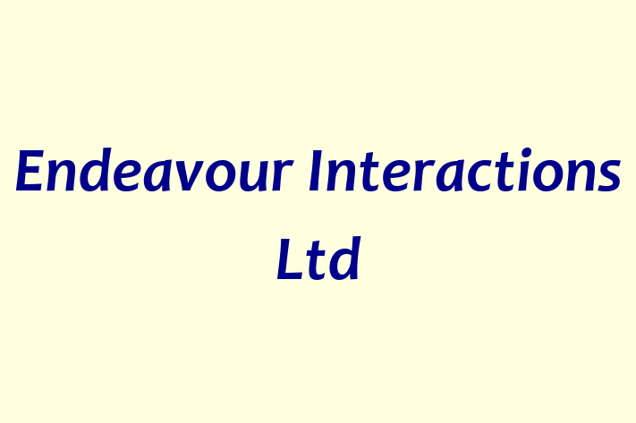 Endeavour Interactions Ltd