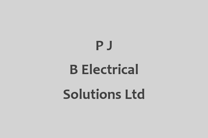 P J B Electrical Solutions Ltd