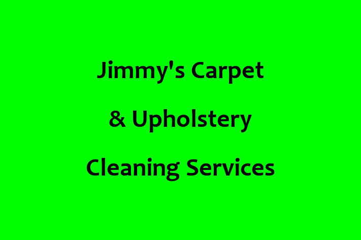 Jimmy's Carpet & Upholstery Cleaning Services