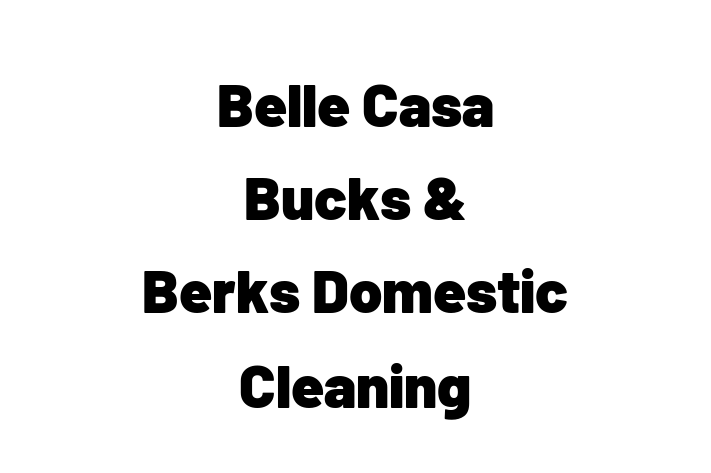 Belle Casa Bucks & Berks   Domestic Cleaning