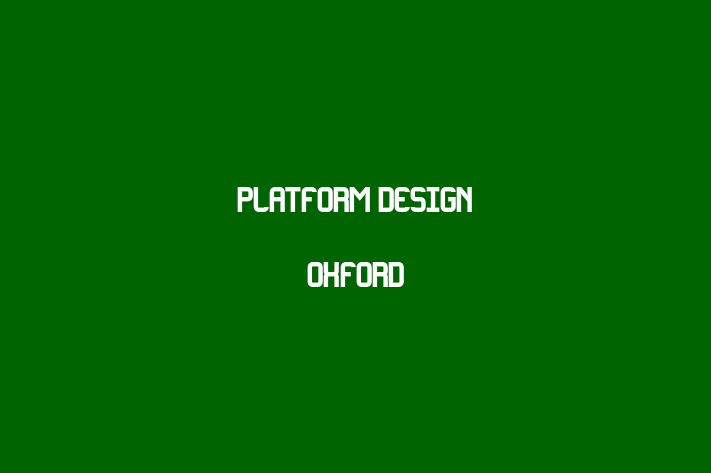 Platform Design Oxford