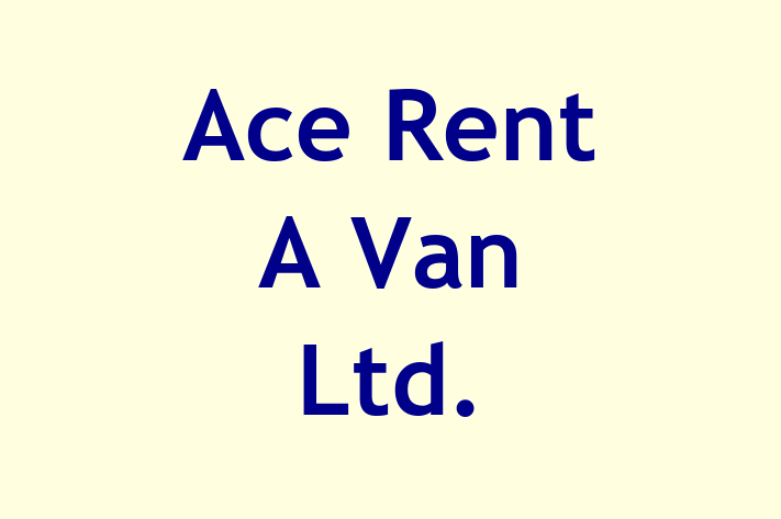 Ace Rent A Van Ltd 