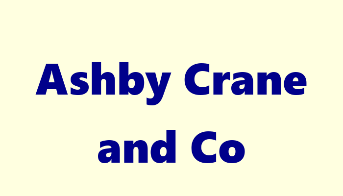 Ashby Crane and Co