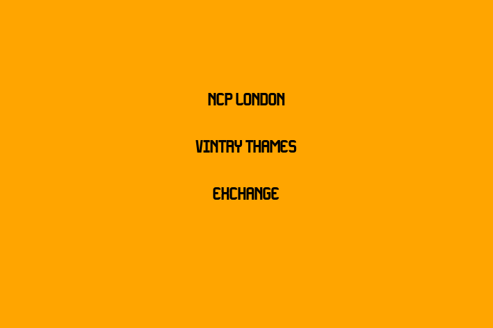 NCP London Vintry Thames Exchange