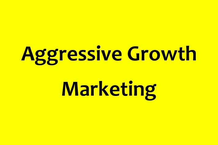 Aggressive Growth Marketing