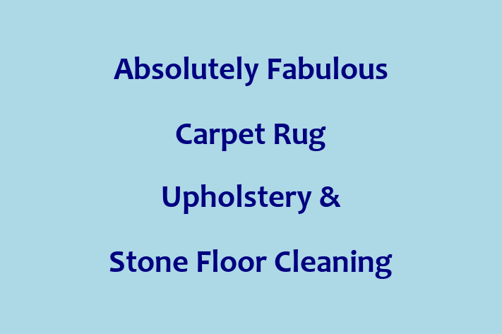 Absolutely Fabulous Carpet Rug Upholstery & Stone Floor Cleaning