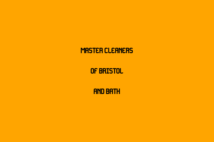 Master Cleaners of Bristol and Bath