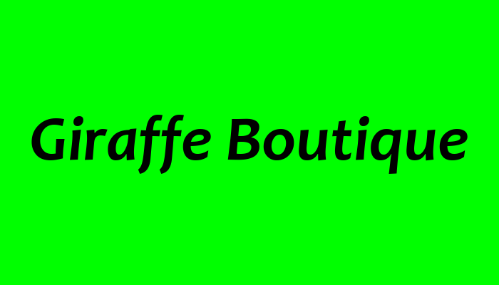 Giraffe Boutique