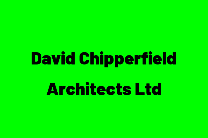 David Chipperfield Architects Ltd