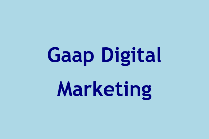 Gaap Digital Marketing