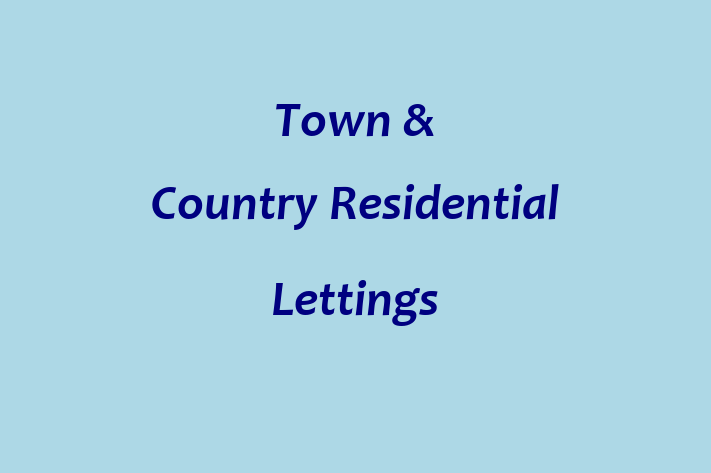 Town & Country Residential Lettings