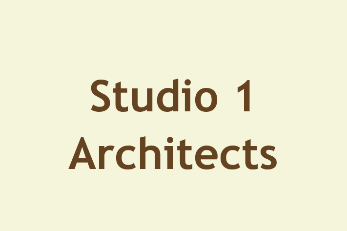 Studio 1 Architects