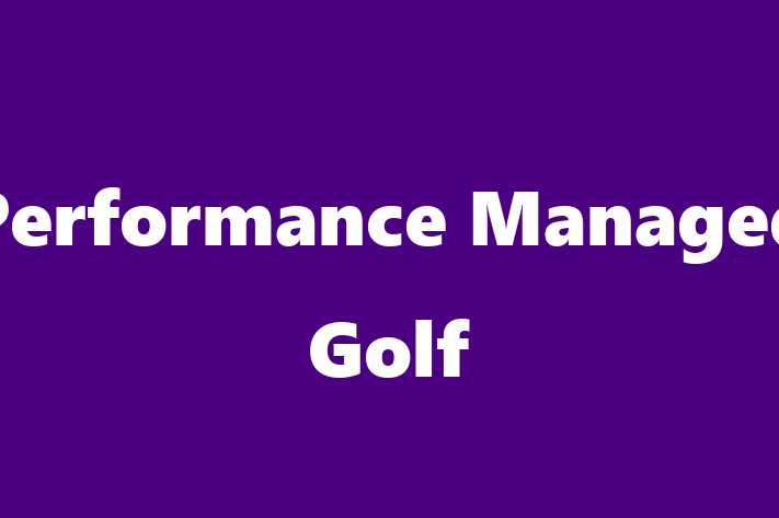 Performance Managed Golf