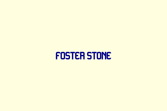 Foster Stone